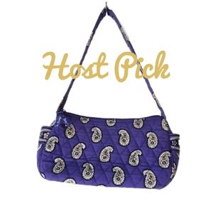 Vera Bradley Purse Simply Violet Paisley Bag